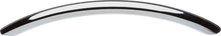 297mm Polished Chrome Bow Cabinet Handle - 256mm Centres