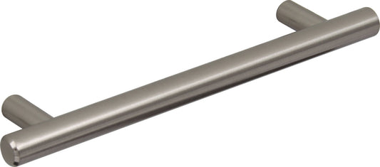 237mm Brushed Steel T Bar Handle - 177mm Centres