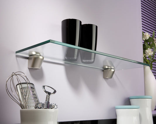 Polished Chrome Shelf Bracket