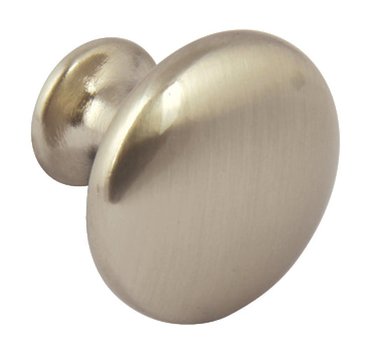 34mm Cabinet Door Knob in Stainless Steel Finish