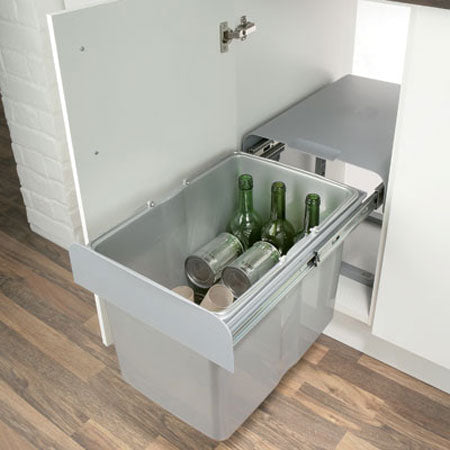 EKKO 40 Built-in Pull Out Kitchen Bin 34L