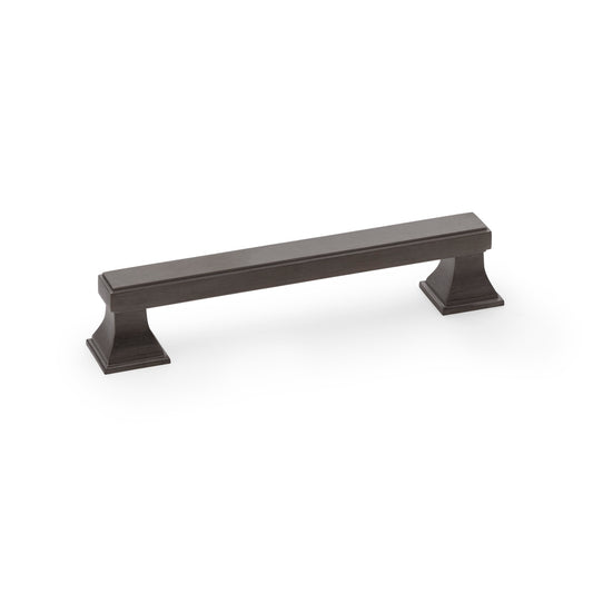 Jesper Square Cabinet Pull Handle - Dark Bronze PVD - Centres 128mm