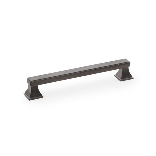 Jesper Square Cabinet Pull Handle - Dark Bronze PVD - Centres 160mm