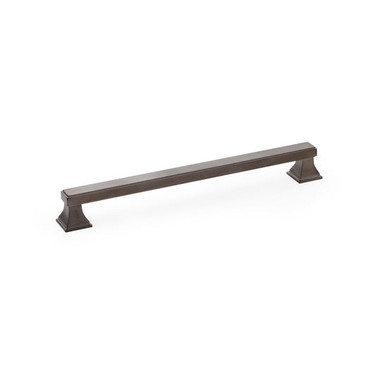 Jesper Square Cabinet Pull Handle - Dark Bronze PVD - Centres 224mm