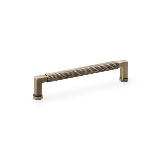 Camille Antique Brass Knurled Cabinet Bar Handle - 160mm