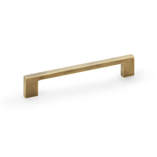 Marco Antique Brass Rectangular Cabinet Bar Handle - 160mm