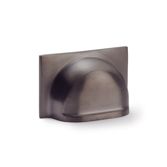 Quantock Dark Bronze PVD Cabinet Cup Handle | 40mm Centres