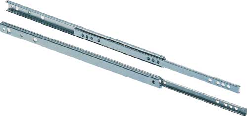 17mm Single Extension Ball Bearing Drawer Runners 280mm