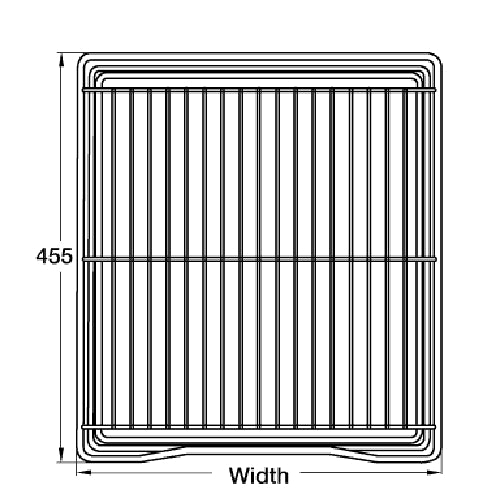 Pull Out Wire Basket Set for 500mm Cabinets