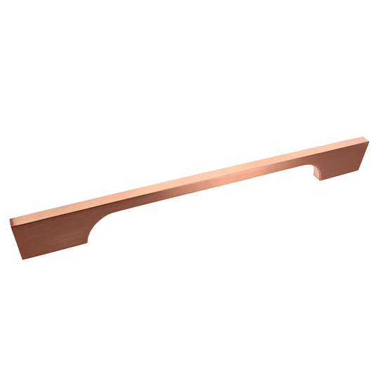 Bioko Brushed Copper Bar Handle - 192mm Centres