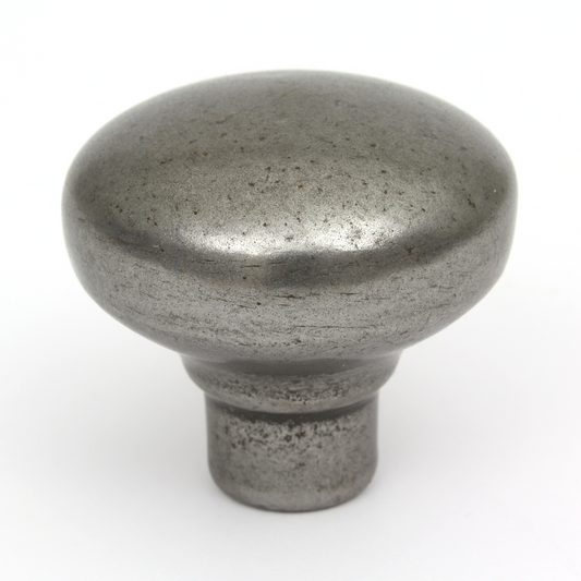 Brecon Pewter Finish Cabinet Knob - 35mm