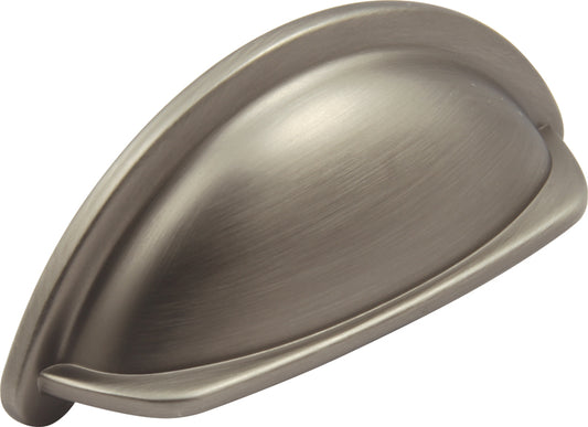 95mm Pewter Finish Cabinet Cup Pull Handle - 76mm Centres