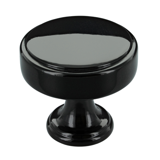 Calgary Black Nickel Cabinet Knob - 40mm