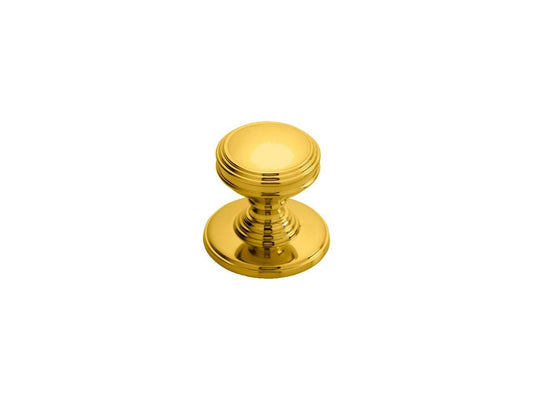 Delamain Polished Brass Cabinet Knob - 25mm