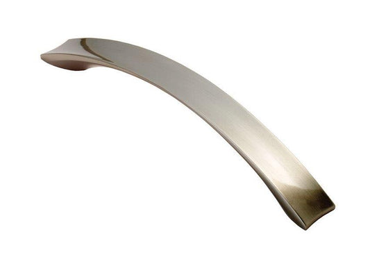 Concave Bow Handle - Satin Nickel - 160mm Centres