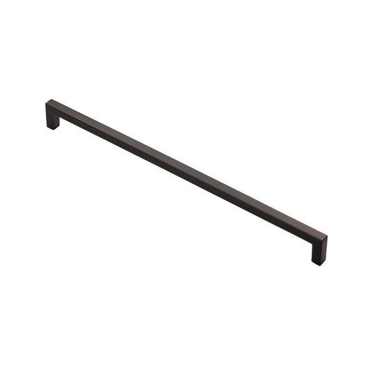 Matt Black Square Cabinet Bar Handle - 160mm Centres