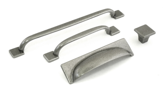 George Pewter Finish Cabinet D Handle - 128mm Centres