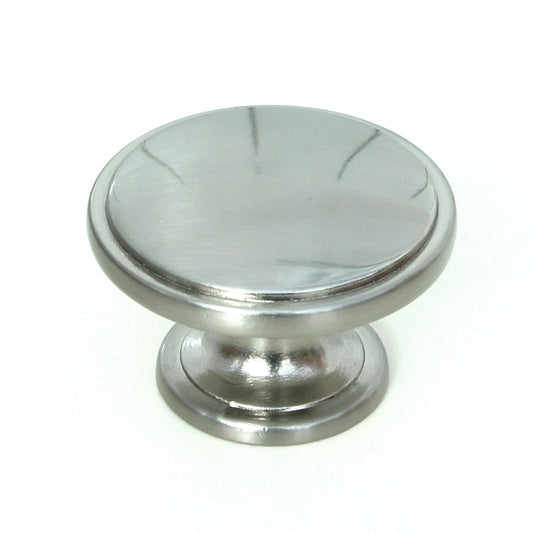 Stainless Steel Finish Cabinet Knob - 38mm