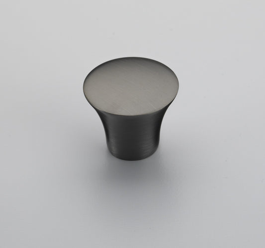 Malvern Cabinet Knob in Brushed Iron - 35mm