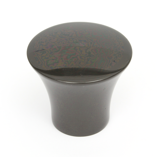 Malvern Polished Black Nickel Cabinet Knob - 30mm