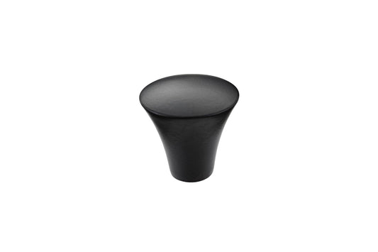 Malvern Cabinet Knob in Matt Black - 30mm