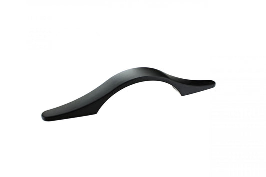 Malvern Matt Black Cabinet Bow Handle - 128mm Centres