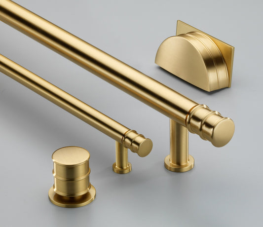 Orkney Brass Cabinet Handles