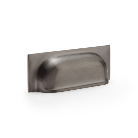 Quantock Dark Bronze PVD Cabinet Cup Handle | 96mm Centres