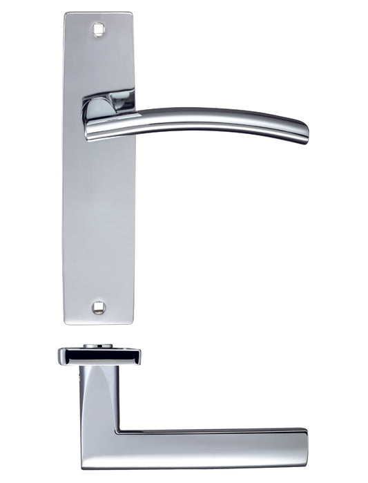 Amalfi Polished Chrome Door Handles