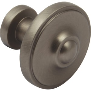 33mm Pewter Finish Cabinet Door Knob