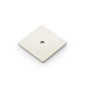 Square Backplate in Polished Nickel Finish - 38mm