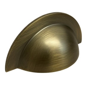Monmouth American Bronze Cabinet Cup Handle - 64mm Centres